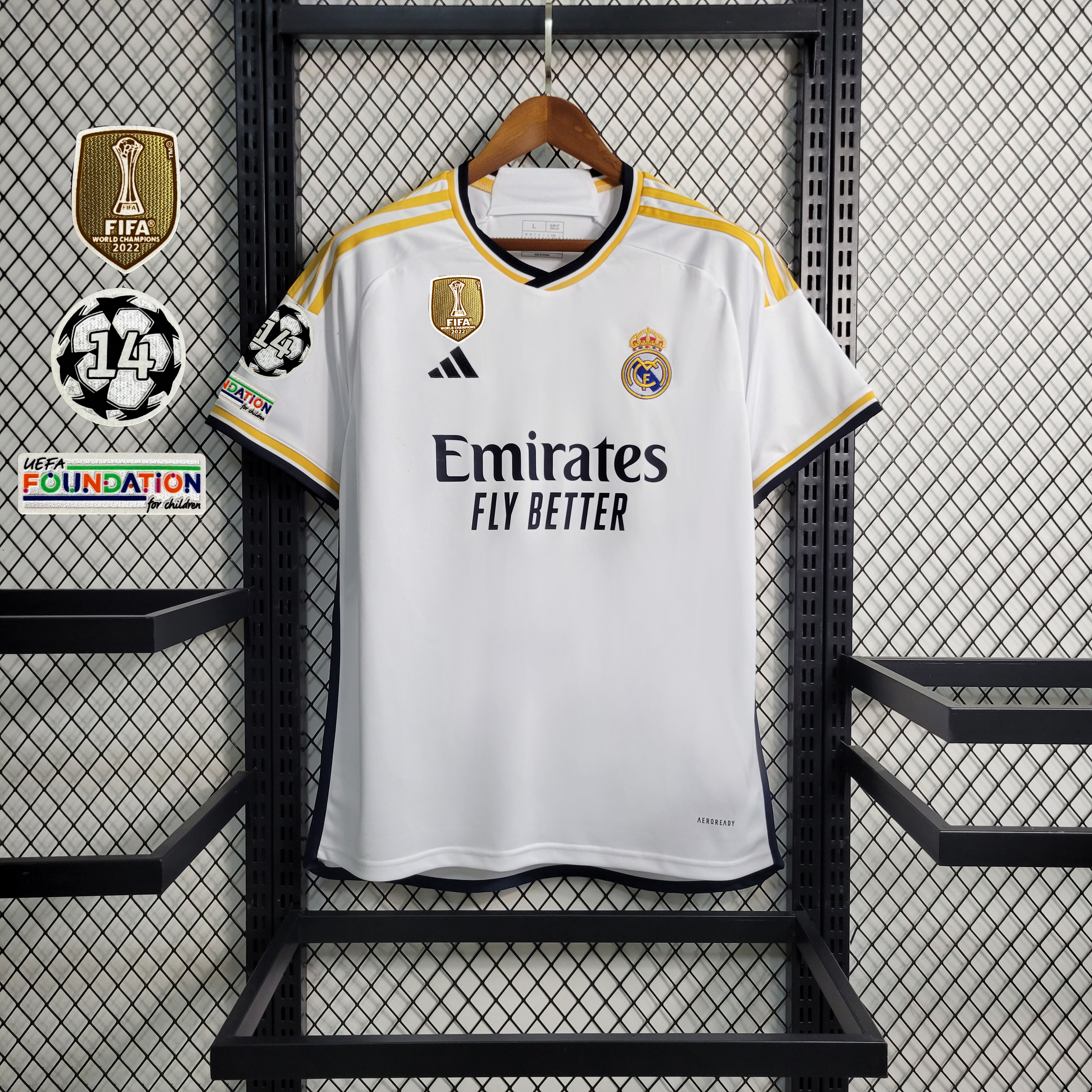 Real Madrid 23-24 Home Stadium Jersey - Fans Version